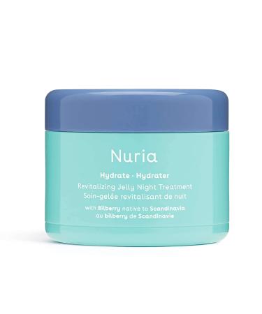 Nuria - Hydrate Revitalizing Jelly Night Face Moisturizer Refreshing Facial Moisturizer Jelly Mask for Nighttime Skin Recovery Suitable for All Skin Types 55g/1.9 oz