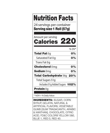 Necco Wafers Display Pack - Original Candy Wafers, 2-Ounce Rolls (Pack of 24) - Buy Online on SooperMarket.com