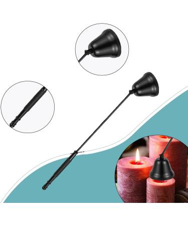 Qeeheng 4-in-1 Candle Accessories Set | Candle Cutter Wick Trimmer & Extinguisher | Premium Stainless Steel Tool Set (Black) - Perfect for International Shipping - Buy Online on SooperMarket.com