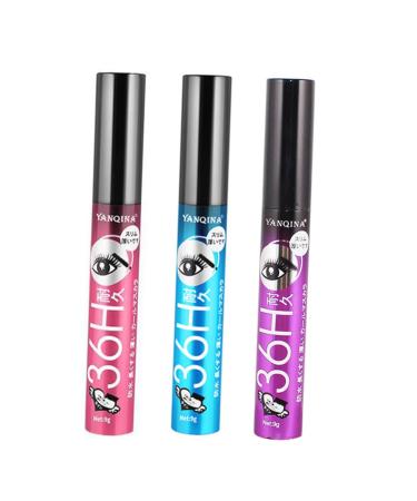 BELLIFFY 3pcs Waterproof Mascara Eyelash Mascara Women Mascara Makeup Mascara Eyelash Spoolies Mascara Cream