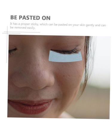 NOLITOY Blue Mascara - 2 Rolls Silicone Gel Band Adhesive Lash Tape for Extensions | Eye Gel & Non-Woven Fabric | International Shipping - Buy Online on SooperMarket.com