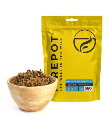 FIREPOT Porcini Mushroom Risotto (Regular) - Healthy VEGAN Dehydrated Expedition Food