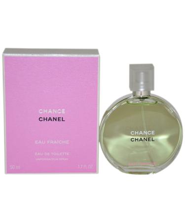 CHANEL (Chanel) Chanel Chance Off Fresh Eau De Toilette 50 mL Parallel Import Floral 1.7 Fl Oz (Pack of 1)