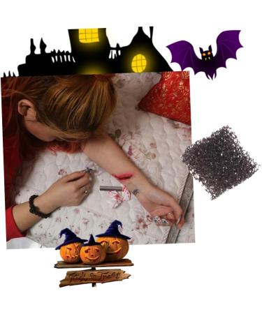 WOFASHPURET 1pc Scar Sponge Stipple Sponge Halloween Sponge Brush for Painting Halloween Party Props Wounds Sponge for Halloween Stipple Sponge Bulk Sponges Mud Skin Sponge Body Makeup Tools Size 3 Black - Buy Online on SooperMarket.com