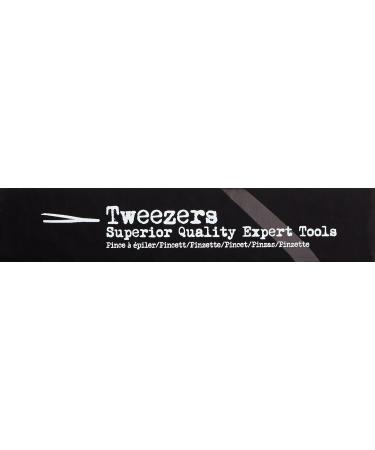 The BrowGal Professional Hand-Made Slant Tweezer - Ideal for Eyebrows, Facial Hair, Ingrown Hair & Blackhead Removal - Portable Anti-Rust Tool, 3.9 Inches, Black - Buy Online on SooperMarket.com