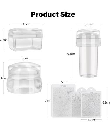 Premium Nail Stamp Set for French Manicure | Nail Design Accessories | International Shipping - Buy Online on SooperMarket.com