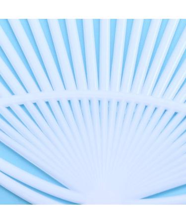 HEALLILY Wedding Frame Fan Making Supplies 20pcs Japanese Paper Fan Frame Uchiwa Frame DIY Hand-held Fan Frame Kit for DIY Crafts (White) Hand- Held Fan Framework Handheld Fans - Buy Online on SooperMarket.com