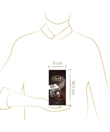 Lindt Lindor Balls Extra Dark 60% Cocoa - 137g | Fine Chocolates with Melting Filling | Perfect Praline Gift | Buy Now! - Buy Online on SooperMarket.com