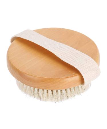 Body brush for wet or dry brushing bath brush soft brush hair body skin cleaning shower massage brush