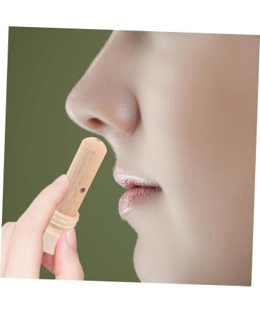 Wooden Incense Sticks Set with Nasal Tube Inhaler - Fragrance Sniffing Stick - Buy Online on SooperMarket.com
