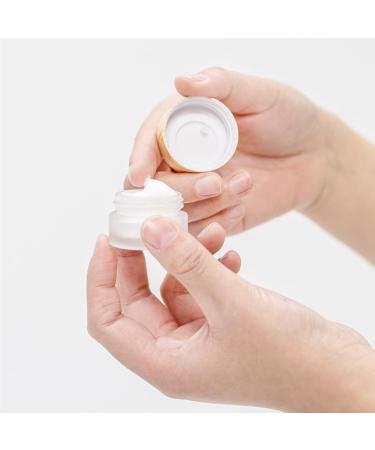 Buy Tuakimce 6-Piece Clear Matted Glass Cream Can Set - 15ml 30ml 60ml - Ideal for Lotions & Cosmetics - International Shipping Available - Buy Online on SooperMarket.com