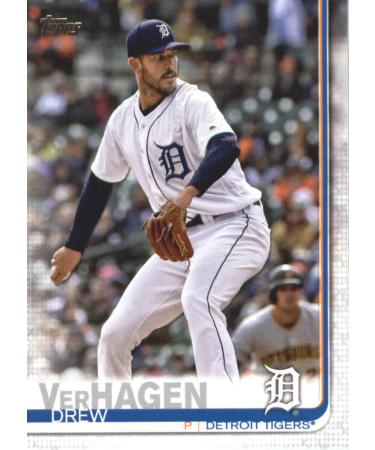 2019 Topps #586 Drew VerHagen Detroit Tigers Baseball Card