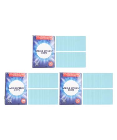 Laundry Detergent Sheets Floral Scented Gentle Washing Soap for Travel Apartment Travel Laundry Sheets