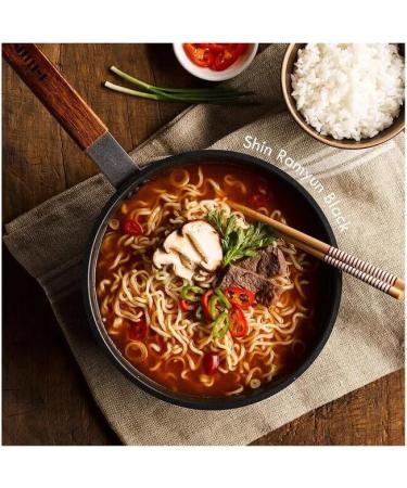 Nong Shim SHIN BLACK Ramyun Korean Premium Spicy Ramen Noodles 130g (Pack of 32) HALAL - Buy Online on SooperMarket.com