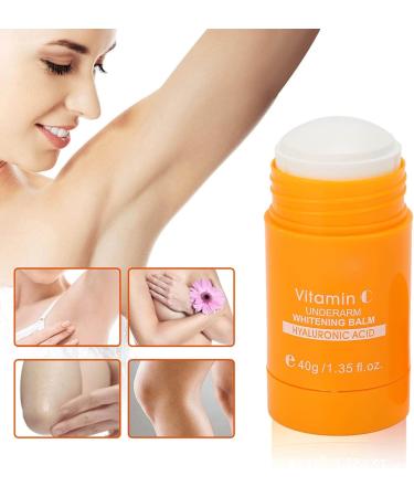 Vitamin Underarm Whitening Deodorant Stick Vitamin C Underarm Whitening Balm Deodorant Womens Moisturizing For Intimate Area Underarms Armpits Knees Elbows and Inner Thighs - Buy Online on SooperMarket.com