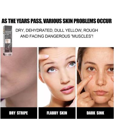 Trendyfave Face Serum for Women Men Vitamin C Serum Instant Face Lift Neck Eye Serum Anti-aging Face Cream For Tightener Skin Eye Bags Remover Dark Eye Circle Wrinkle Remover For All Skin Types - Buy Online on SooperMarket.com