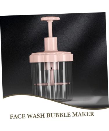 Mikinona Bubbler Face Wash Frother Facial Cleaning Tool Wash Bubble Maker Plastic Foams Maker Bottle Bubbling Supply Bubble Foamer Facial Cleaning Supply Foaming Bottle - Buy Online on SooperMarket.com