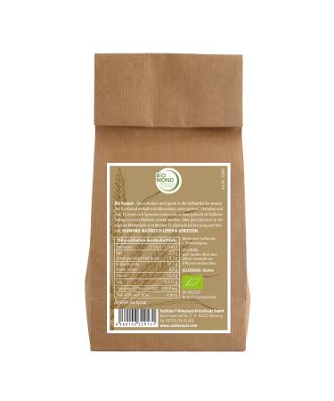 Buy Organic Kamut Ancient Wheat Grains - BIOMOND 2 x 1 000g Value Pack - Premium Khorasan Wheat from Canada for Healthy Eating - Buy Online on SooperMarket.com