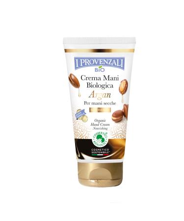 Argan Organic Hand Cream for Dry Skin 75 ml 2.6 Fl Oz made in Italy italian import