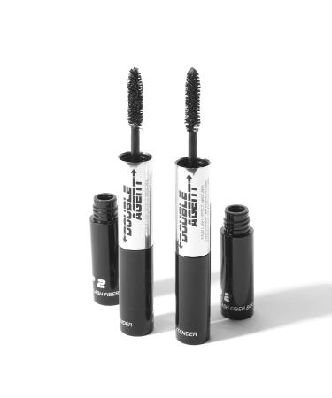 Palladio Double Agent Lash Extender Fiber Booster Mascara - Jet Black - Buy Online on SooperMarket.com