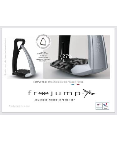 freejump Soft Up Pro Plus Safety Stirrup Irons Navy standard size - Buy Online on SooperMarket.com