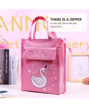 Cabilock Kids Tote Bags the Tote Bag Handbag Students School Bag Tote Tote Bag Pink School Bag Kids Crossbody Bag - Buy Online on SooperMarket.com