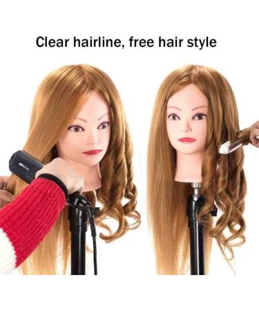 Adjustable Tailor Puppet Dummy Head for Hair Braiding & Styling - Ideal for Hair Salons & Training - Buy Online on SooperMarket.com