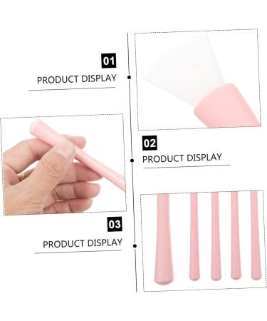 Didiseaon 2 Sets Silicone Makeup Brush Lip Applicators Eyeliner Applicator Eye Shadow Lip Liner Brush Silicone Facial Mask Brush Skincare Brush for Mud Concealer Lips Silica Gel Lip Brush - Buy Online on SooperMarket.com