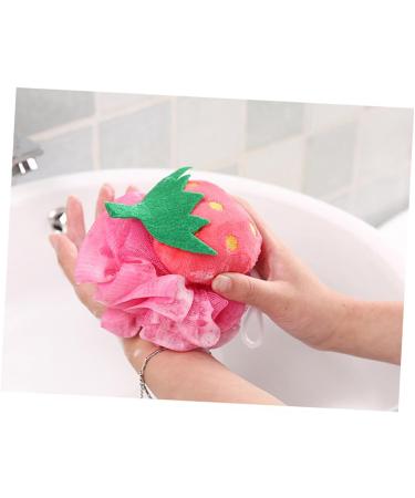 Angoily 6 Pcs Mesh Bath Sponge Set - Exfoliating Loofah Mitts & Body Poufs for Spa Quality Clean | Ideal for Beach & Bath - Buy Online on SooperMarket.com