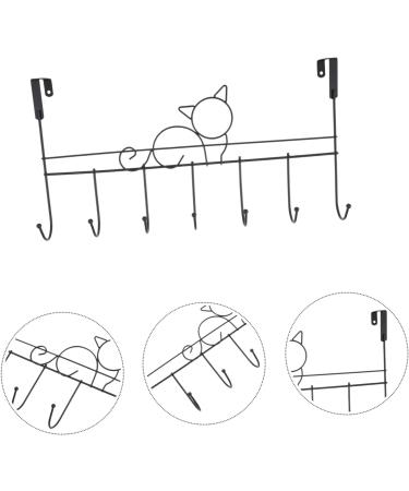 ABOOFAN Jacket Hanger Towel Rack Over Door Towel Hook Cabinet Hooks Over The Door Hook Hangers Clothes -Mounted - Buy Online on SooperMarket.com