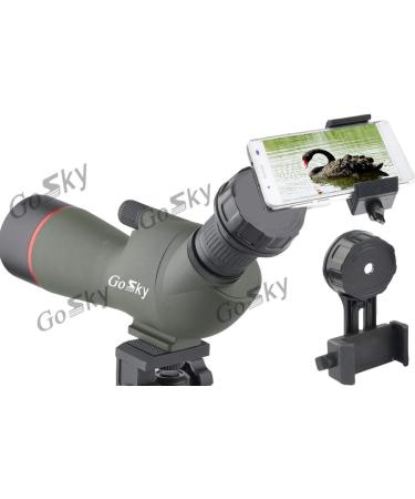 Gosky Universal Spotting Scope Smartphone Camera Adapter - Quick Alignment Digiscoping Mount for Binoculars, Monoculars - Capture and Share Beauty with Friends - Buy Online on SooperMarket.com