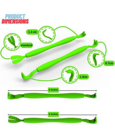 BHOW MEOW Tick Remover Tools 2PCS Set - Ideal for Dogs, Cats, Horses, and Humans - Long 3XL Size with Perfect Grip - Buy Online on SooperMarket.com