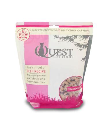 Steve's Real Food Quest Super Premium Freeze Dried Raw Cat Food, 10 Ounce