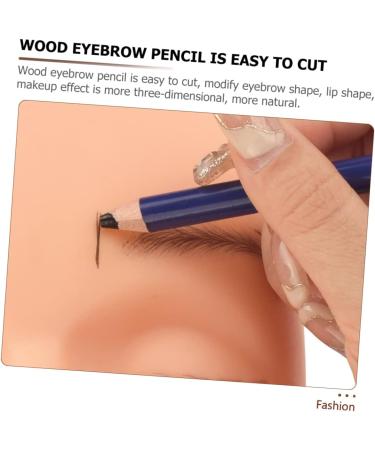 Healeved 3 Sets Eyebrow Pencil Eyebrow Pen Eyebrow Wood Pencils Positioning Pen Blue Plastic - Buy Online on SooperMarket.com