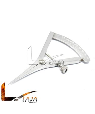 LAJA IMPORTS CASTROVIEJO Caliper 0-40MM Straight 3.5 HIGH Premium Grade | Surgical Instrument - Buy Online on SooperMarket.com