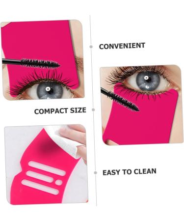 Angoily Eyeliner Eyeshadow Reusable Eyeliner Tool Silicone Eyeliner Stencils Eye Protection Nose - Buy Online on SooperMarket.com