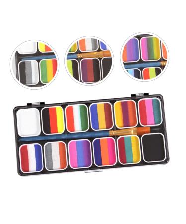 Angoily Neon Body Painting Kit - Face Paint Makeup Pigment Fake Wounds & Scars for Halloween & Cosplay - Buy Online on SooperMarket.com