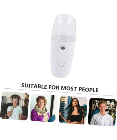 PLAFOPE 1 Set Spray Hydrating Apparatus Lash Facial Cleaner Mini Steamer Nano Facial Mister White Plastic - Buy Online on SooperMarket.com