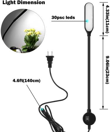 HengBo LED Sewing Machine Light - 6000K Daylight, Magnetic, Flexible Gooseneck for Sewing Machine, Workbench, Lathe, Drill Presses, 3D Printer - Buy Online on SooperMarket.com