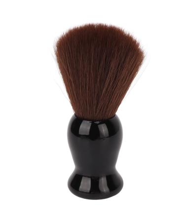 Pilipane shave brush shave brush quick drying Bart brush for men soft brown nylon hair comfortable black handle beard cleaning brush for the hairdressing salon at home