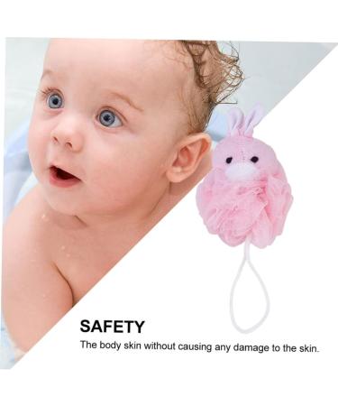 Angoily 6 Pcs Cartoon Bath Mesh Sponge Loofahs - Dead Skin Clean Pouf & Back Massager | International Shipping - Buy Online on SooperMarket.com