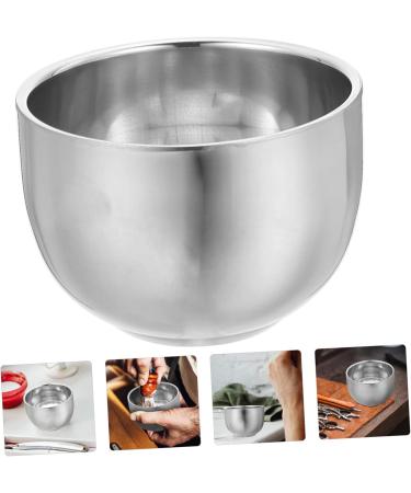 Premium Minkissy Shaving Foam Set - Double-Walled Stainless Steel Mug & Beard Kit for Men | Travel-Friendly Shaving Cream & Soap Accessories - Buy Online on SooperMarket.com