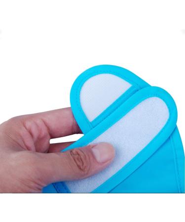 Waterproof Adult Bibs With Pocket Silicone Washable Clothing Protector Reusable Apron Mealtime Crumb Catcher for Elderly Disability Patient Stroke Facial Paralysis - Buy Online on SooperMarket.com