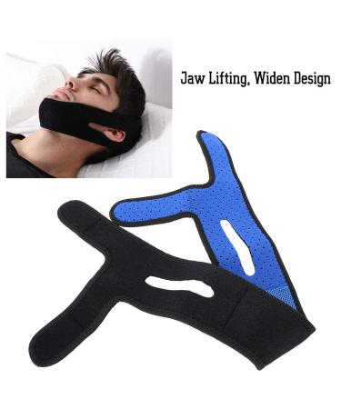 Unisex Anti Snoring Chin Strap | Jaw Support Belt for Snore Relief | Facial Lifting Sleep Aid for Men and Women - Buy Online on SooperMarket.com