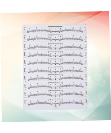 Angoily 100pcs Disposable Eyebrow Ruler Eyebrow Shaping Stencils Eyebrow Shaper Ruler Mini Caliper - Buy Online on SooperMarket.com