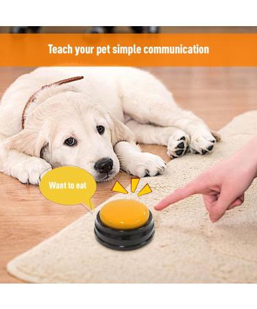 Lufeis Dog Training Bells - 4 Pack Recording Buzzers for Potty Communication & Cleanliness Training - Interactive Pet Doorbell Buttons - Buy Online on SooperMarket.com