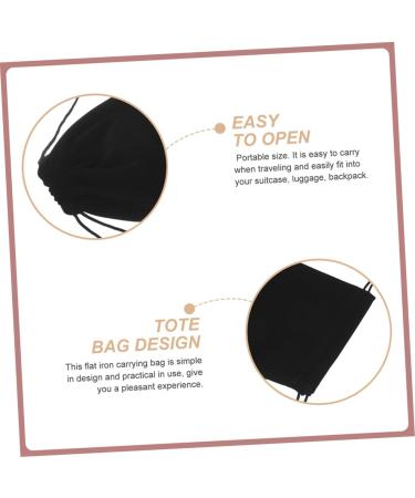 NOLITOY 6pcs Hair Crimper Hair Curling Wand Curler Hair Dryer Bag Storage Box Tool Set Travel Curling Iron - Buy Online on SooperMarket.com