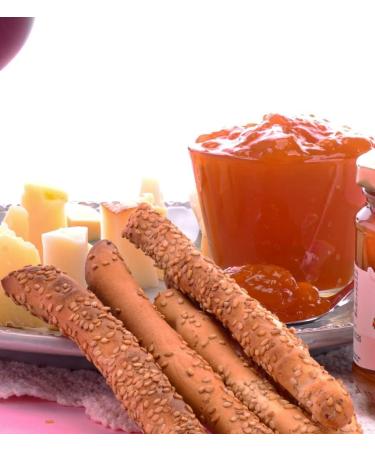 Samperi Bellini Jam - 200g x 2 (Pack of 2) - Peach Based Product with a Drop of Sparkling Wine Made in Italy Perfect for Aperitifs. - Buy Online on SooperMarket.com