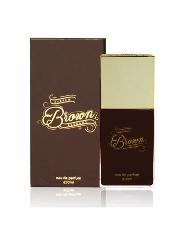 AHMED Brown 50mL Eau de Parfume for Men and Women (leans Masculine) an Oriental Fragrance with Sweet Aromatics and Woody Accords - Buy Online on SooperMarket.com