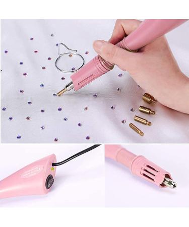 Hotfix Rhinestone Applicator - 7 in 1 Professional DIY Tool with 7 Tips - Pink - Buy Online on SooperMarket.com